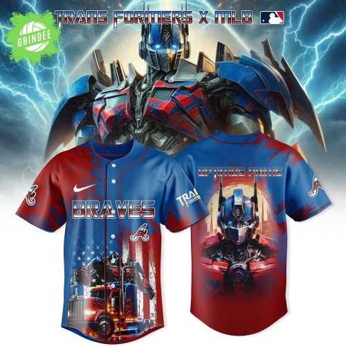 Atlanta Braves x Transformers Jersey