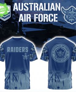 Australian Air Force x Canberra Raiders Combo Tshirt