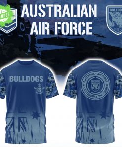 Australian Air Force x Canterbury Bulldogs Combo Tshirt