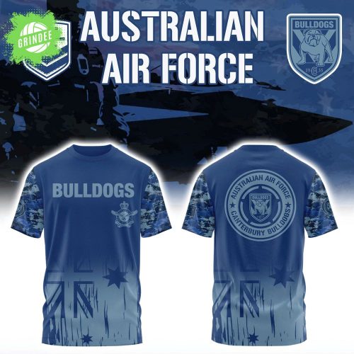 Australian Air Force x Canterbury Bulldogs Combo Tshirt