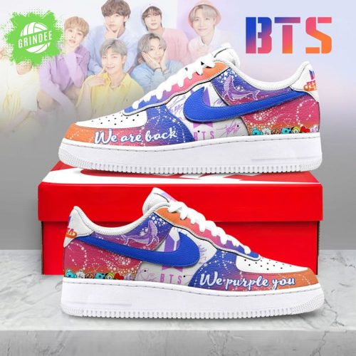 BTS Air Low-Top Sneakers Shoes For Men And Women
