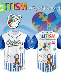 Baltimore Orioles × Special Autism Awareness Month Limited Edition Jersey