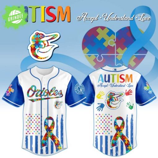 Baltimore Orioles × Special Autism Awareness Month Limited Edition Jersey