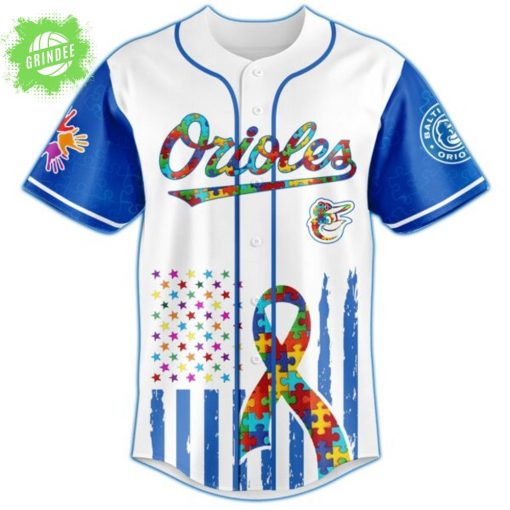 Baltimore Orioles × Special Autism Awareness Month Limited Edition Jersey