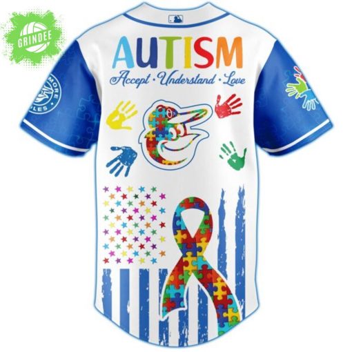 Baltimore Orioles × Special Autism Awareness Month Limited Edition Jersey