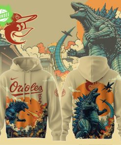 Baltimore Orioles Special Godzilla Limited Edition Hoodie