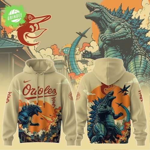 Baltimore Orioles Special Godzilla Limited Edition Hoodie
