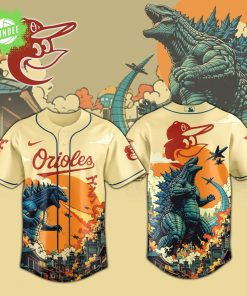 Baltimore Orioles Special Godzilla Limited Edition Jersey