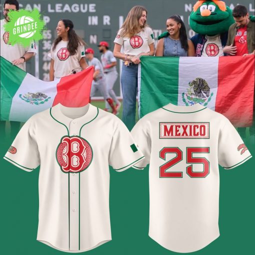 Boston Red Sox Mexican Celebration Night 2025 Jersey