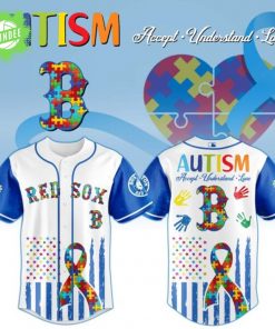 Boston Red Sox × Special Autism Awareness Month Limited Edition Jersey