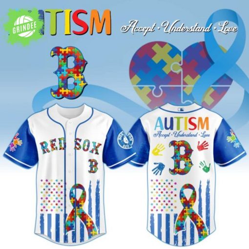 Boston Red Sox × Special Autism Awareness Month Limited Edition Jersey