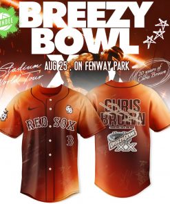 Boston Red Sox x Breezy Bowl XX Tour 2025 jersey