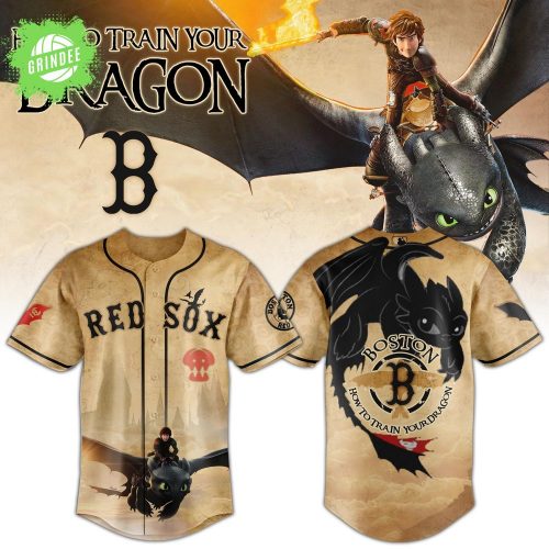 Boston Red Sox x How to Train Your Dragon Jersey Limited Edition 2025