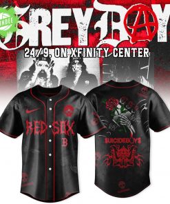 Boston Red Sox x $uicideboy$ GreyDay Tour 2025 Jersey