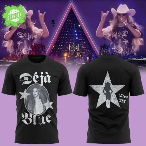 COWBOY CARTER Tour 2025 “DEJA BLUE” T-Shirt Limited Edition