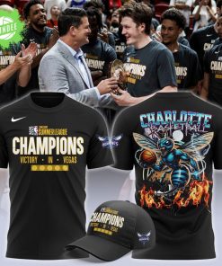 Charlotte Hornets 2025 NBA Summer League champions T-shirt