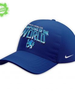 Chelsea First Europe, Now the World Graphic Blue Tshirt