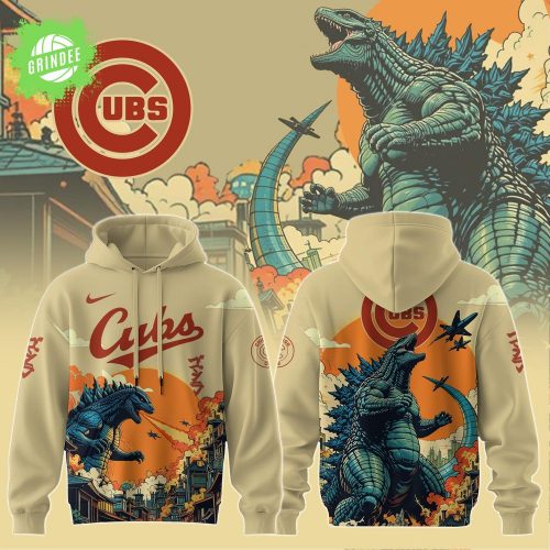 Chicago Cubs Special Godzilla Limited Edition Hoodie