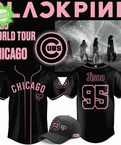 Chicago Cubs x BLACKPINK 2025 Tour Jersey – Jisoo
