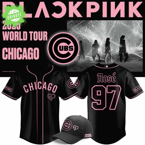 Chicago Cubs x BLACKPINK 2025 Tour Jersey – Rosé