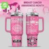 St. Louis Cardinals Breast Cancer Awareness Tumbler With Handle