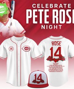 Cincinnati Reds Pete Rose Jersey – White