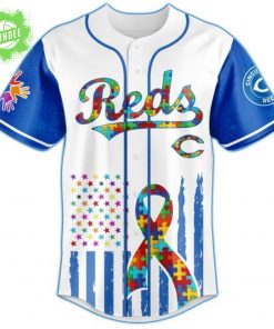 Cincinnati Reds × Special Autism Awareness Month Limited Edition Jersey