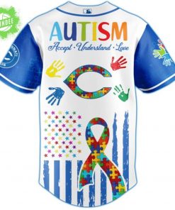 Cincinnati Reds × Special Autism Awareness Month Limited Edition Jersey