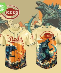 Cincinnati Reds Special Godzilla Limited Edition Jersey