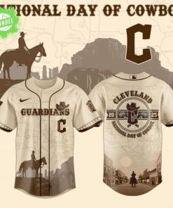 Cleveland Guardians MLB x National Day Of Cowboy Special Limited Edition Jersey