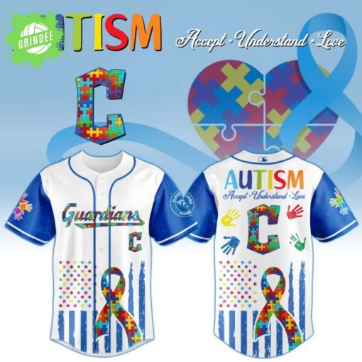 Cleveland Guardians × Special Autism Awareness Month Limited Edition Jersey