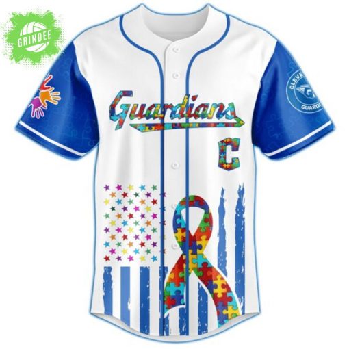 Cleveland Guardians × Special Autism Awareness Month Limited Edition Jersey