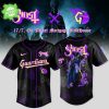 Phish Summer Tour 2025 Baseball Jersey – Guardians Black & Red Concert Jersey