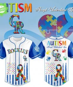 Colorado Rockies × Special Autism Awareness Month Limited Edition Jersey