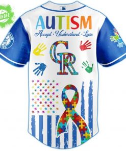Colorado Rockies × Special Autism Awareness Month Limited Edition Jersey