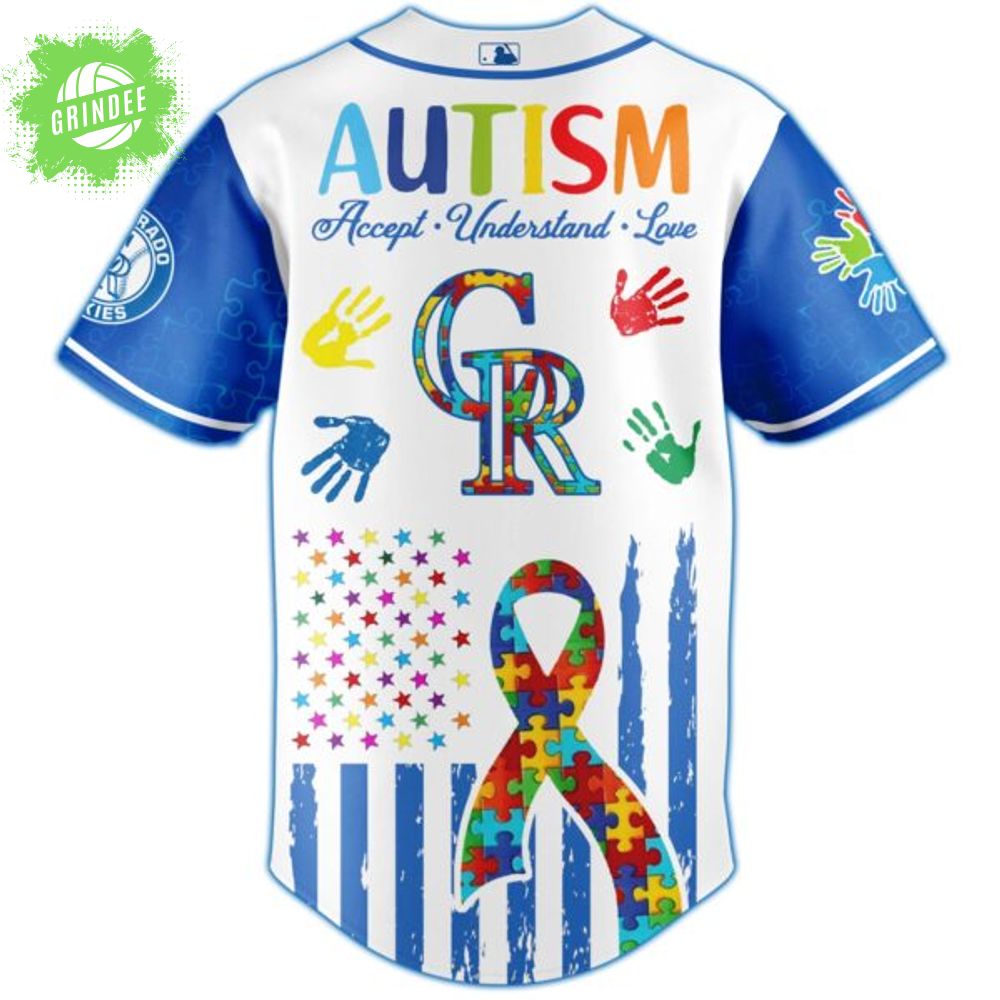 Colorado Rockies × Special Autism Awareness Month Limited Edition Jersey Colorado Rockies × Special Autism Awareness Month Limited Edition Jersey