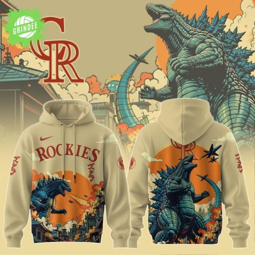 Colorado Rockies Special Godzilla Limited Edition Hoodie