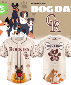 Colorado Rockies x Dog Day Baseball Jersey
