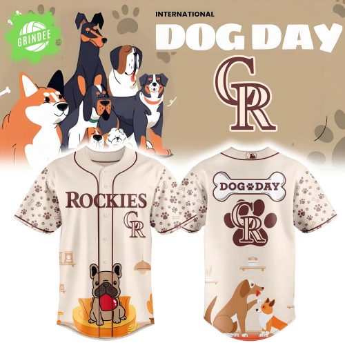 Colorado Rockies x Dog Day Baseball Jersey