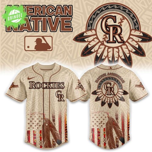 Colorado Rockies x Native American Heritage 2025 Baseball Jersey