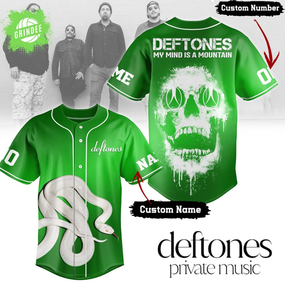 Deftones My Mind Is A Mountain 2025 Jersey Deftones My Mind Is A Mountain 2025 Jersey