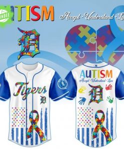 Detroit Tigers × Special Autism Awareness Month Limited Edition Jersey