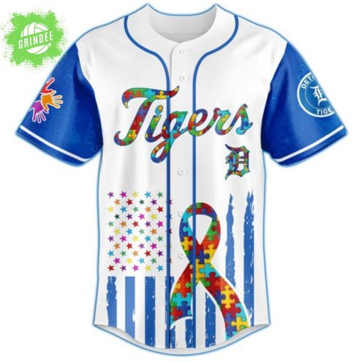 Detroit Tigers × Special Autism Awareness Month Limited Edition Jersey