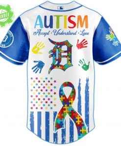 Detroit Tigers × Special Autism Awareness Month Limited Edition Jersey