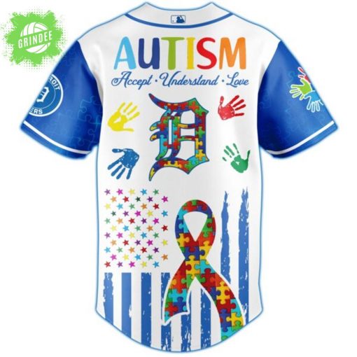 Detroit Tigers × Special Autism Awareness Month Limited Edition Jersey
