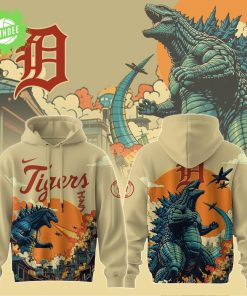 Detroit Tigers Special Godzilla Limited Edition Hoodie