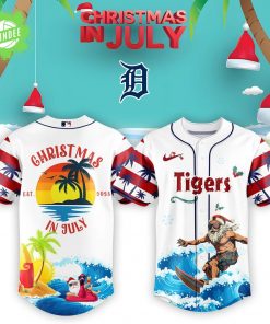 Detroit Tigers x Christmas July Santa 2025 Jersey Editions Limited 2025