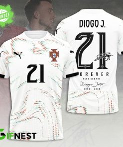 “Diogo Jota Tribute Jersey – Portugal #21 Forever Shirt 1996–2025 Memorabilia