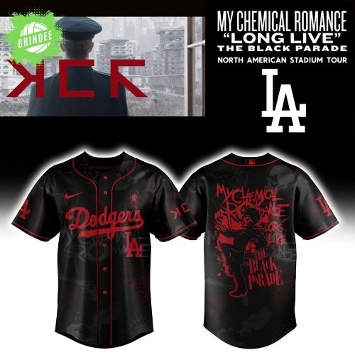 Dodgers x Long Live The Black Parade Baseball Jersey
