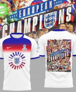 England Football Team Champions of the UEFA Women’s EURO 2025 Shirt